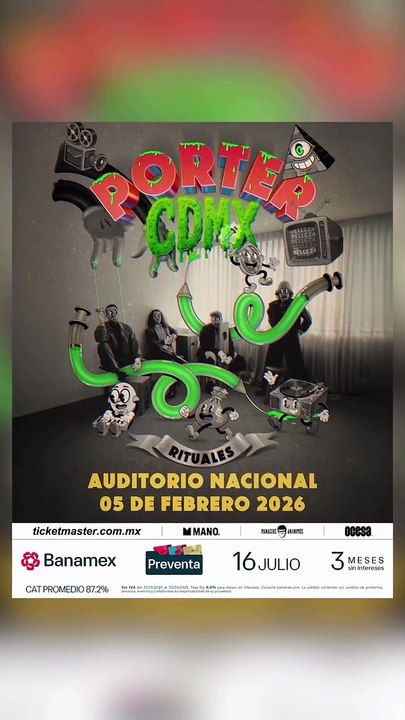 Entrevista con Porter: ‘Rituales’ modernos rumbo a Cuernavaca Sunrise y el Auditorio Nacional