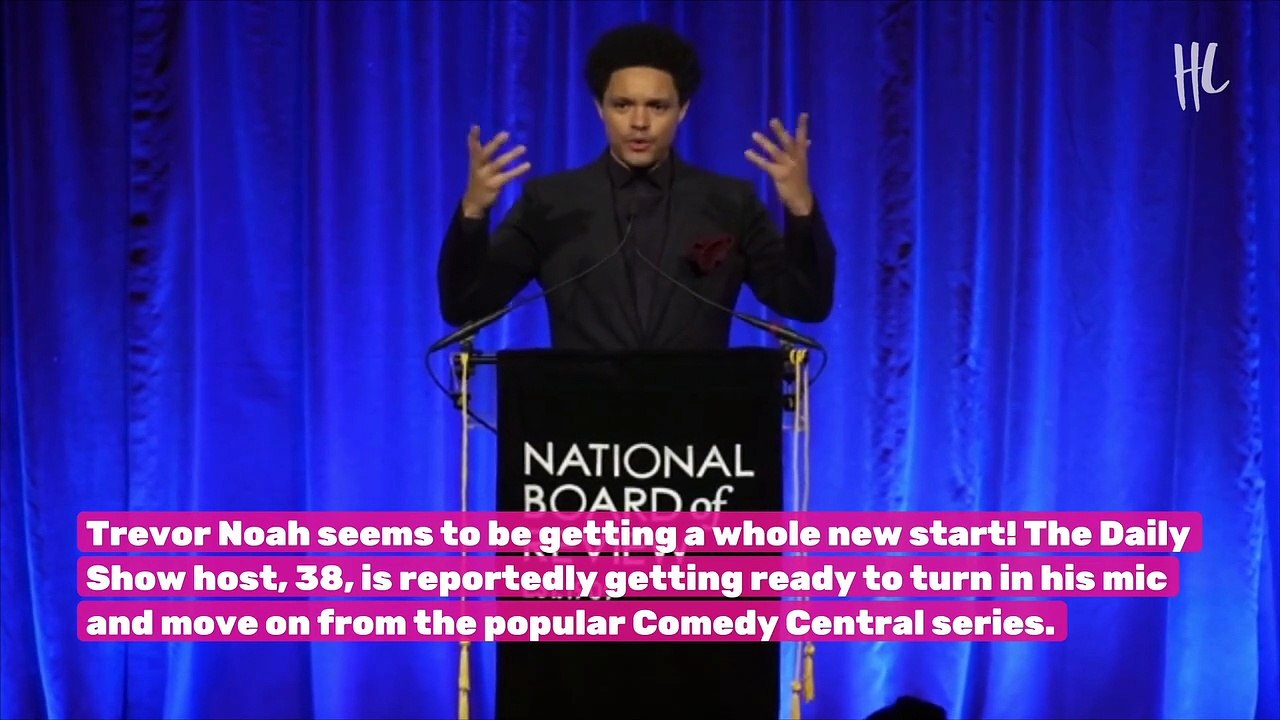 Trevor Noah Is Leaving  The Daily Show  After 7 Years