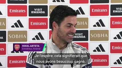 Arsenal - Rice Ballon d’Or ? Arteta : “Je l’espère, ça voudrait dire qu’on a beaucoup gagné !”