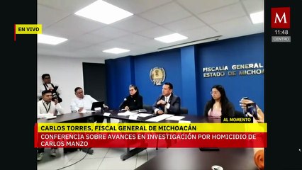 Conferencia revela avances en la investigación por el homicidio de Carlos Manzo