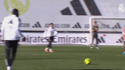 Entrenamiento Real Madrid