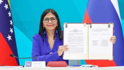"Buscan aislar a Venezuela": Delcy Rodríguez ante la suspensión de vuelos internacionales al país