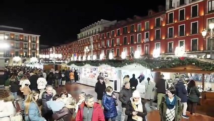 Mercado artesanal navideño de Valladolid