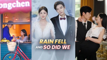 RAIN FELL AND SO DID WE