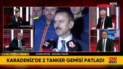 Karadeniz'de Kaıros ve Vırat isimli iki tankerde patlama! Ekipler sevk edildi, Ulaştırma Bakanlığı'ndan ilk açıklama