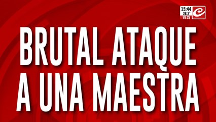 Brutal ataque a una maestra: la apuñalaron 6 veces para robarle una cartera