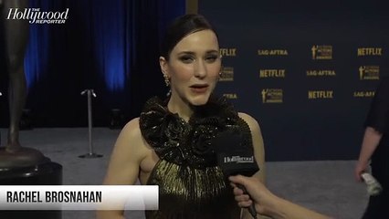 Rachel Brosnahan Teases First Table Read for James Gunn's 'Superman: Legacy' at the SAG Awards | THR Video
