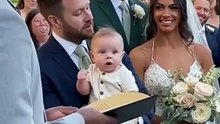 Baby’s Speech Stops the Wedding 😂 | Cutest Viral Moment Ever!