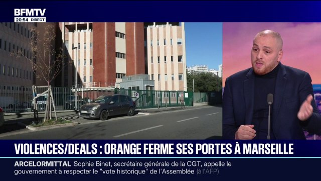 Orange ferme un site à cause du narcotrafic: pour Matthieu Valet (RN), Marseille est déjà mexicanisée
