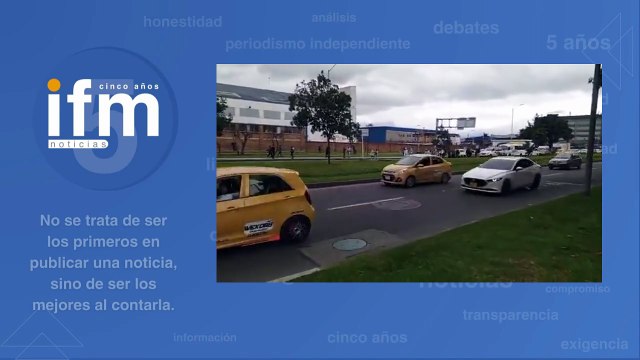 Por manifestaciones en frente de la sede La Macarena de la Universidad Distrital hay bloqueos