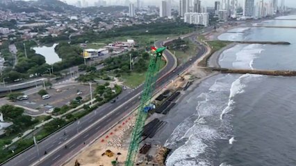 Gran Malecón del Mar de Cartagena, una obra de 50 millones de dólares que transformará el turismo