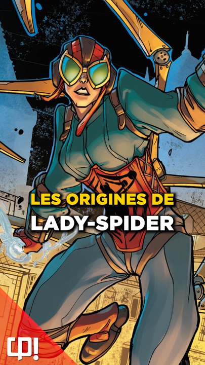 LADY-SPIDER, la Spider-Woman version steampunk !