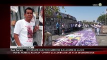 Colectivos acusan intento de “limpieza” en la Glorieta de los Desaparecidos rumbo al Mundial