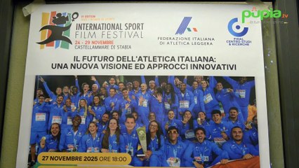 Castellammare (NA) - Il racconto dell'atletica azzurra all'International Sport Film Fest (28.11.25)