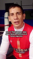 Con el "Titán" Herrera, Salta sigue haciendo historia en el boxeo argentino