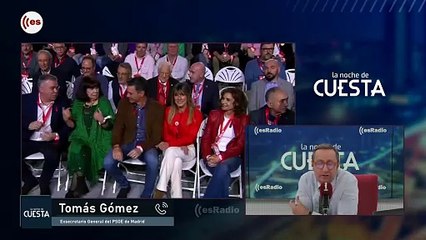 Tomás Gómez: "Sánchez no distingue el bien y el mal y es capaz de cualquier cosa por el poder"