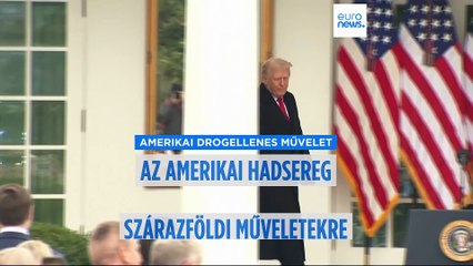 Donald Trump a szárazföldre is kiterjeszti a venezuelai drogkereskedők elleni műveleteket