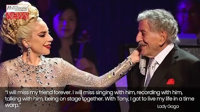 Lady Gaga Pays Tribute to Her Real True Friend Tony Bennett | THR News