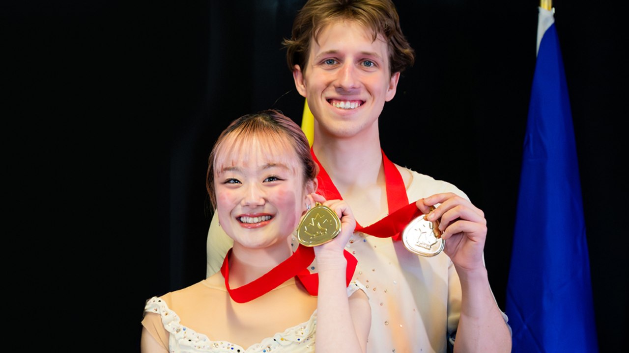 2025-2026 Skate Canada Challenge / Défi Patinage Canada 2025-2026 - Senior Pairs - Champions Interview