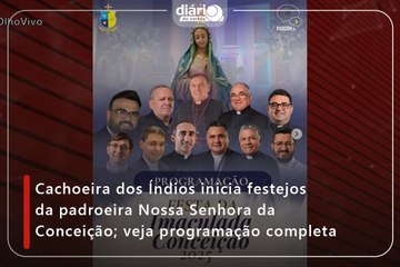 Cachoeira dos Índios inicia festejos da padroeira Nossa Senhora da Conceição; veja programação completa