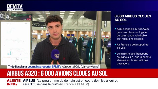 35 vols de la compagnie Air France annulés après la détection d'un logiciel défectueux sur 6.000 avions A320 d'Airbus