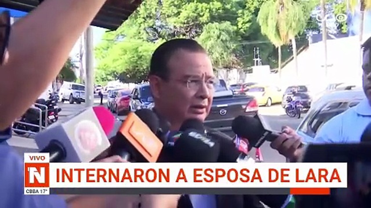 INTERNAN A ESPOSA DE LARA