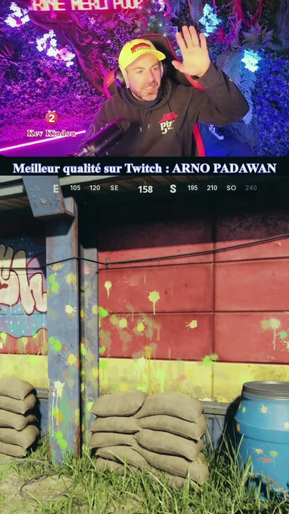 Venez me voir maronner sur Twitch : arno padawan