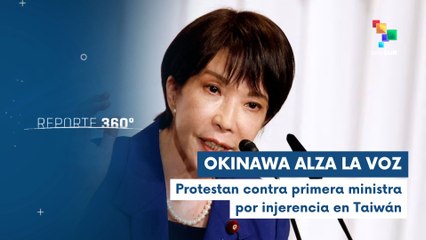 Protestas en Japón por declaraciones de primera ministra sobre Taiwán