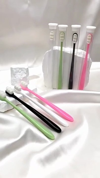 Nano Soft Toothbrush – Ultra Fine Bristles, Small Head for Deep Cleaning & Sensitive Teeth