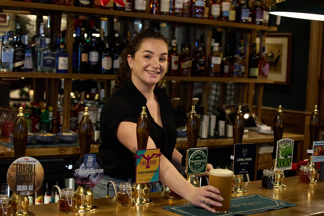 The Barn Owl pub in Blacknest opens
