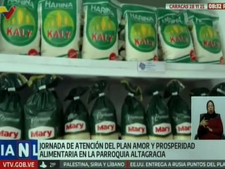 Caracas | Plan Amor y Prosperidad Alimentaria benefició a las familias de la parroquia Altagracia