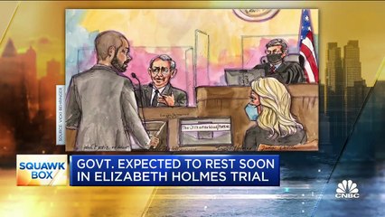 Prosecutors to wrap case against Theranos' Elizabeth Holmes