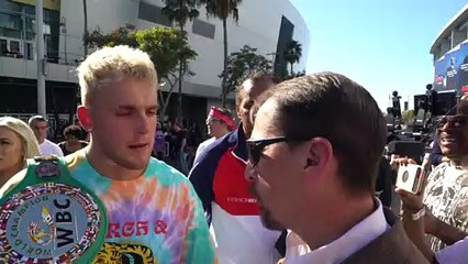 Floyd Mayweather & KSI React To Jake Paul & Nate Robinson Fight