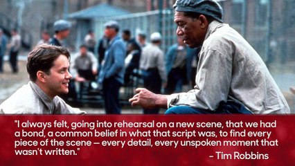Tim Robbins Talks Working With 'Shawshank' Co-Star Morgan Freeman | THR News