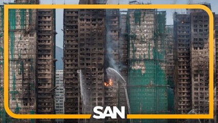 Death toll rises to 128 in Hong Kong high-rise fire as 200 remain missing