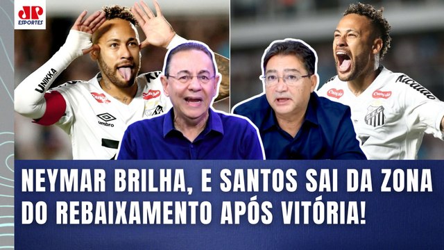 O NEYMAR JOGOU MUITO! Ele MOSTROU pro SANTOS que... GOL e ASSISTÊNCIA em VITÓRIA sobre o SPORT!