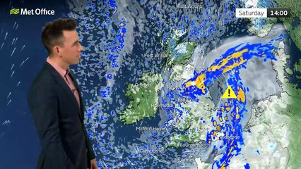 Met Office Saturday Morning weather forecast 29/11/2025