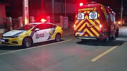Homem de 42 anos sofre queda de moto na região norte de Cascavel