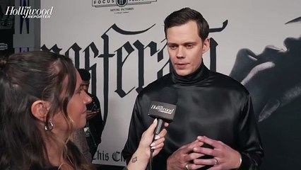 Bill Skarsgård Says He's "Excited for This Beast to be Unleashed" at 'Nosferatu' Premiere | THR Video