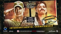 WWE Survivor Series 2025 Official Match Card HD