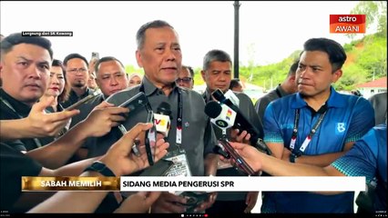 Setakat 11 pagi,  31.3 peratusan keluar mengundi - Pengerusi SPR