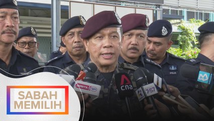 Hari penentuan Sabah, sidang media Ketua Polis Negara