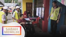 Pengundi Lamag ambil peluang cuaca cerah keluar undi awal