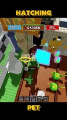 HATCHING PRISMATIC PET IN THE GROW A GARDEN.