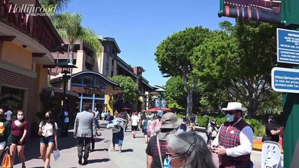 Disneyland Announces Date to Partially Reopen California Adventure | THR News