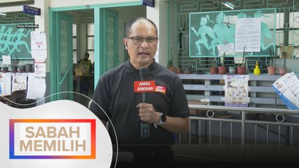 Perkembangan Pusat Mengundi: SJK (C) Chung Hwa setakat 1 petang