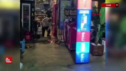 İzmir'de sağanak etkili oldu