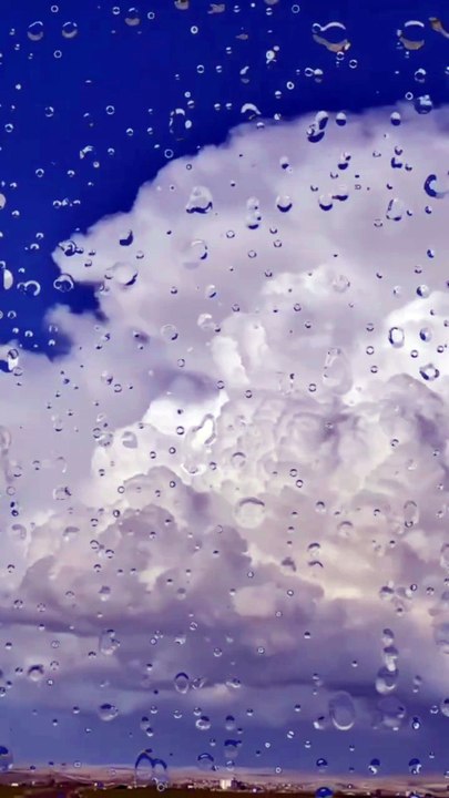 Beautiful raindrop l Rain falling
