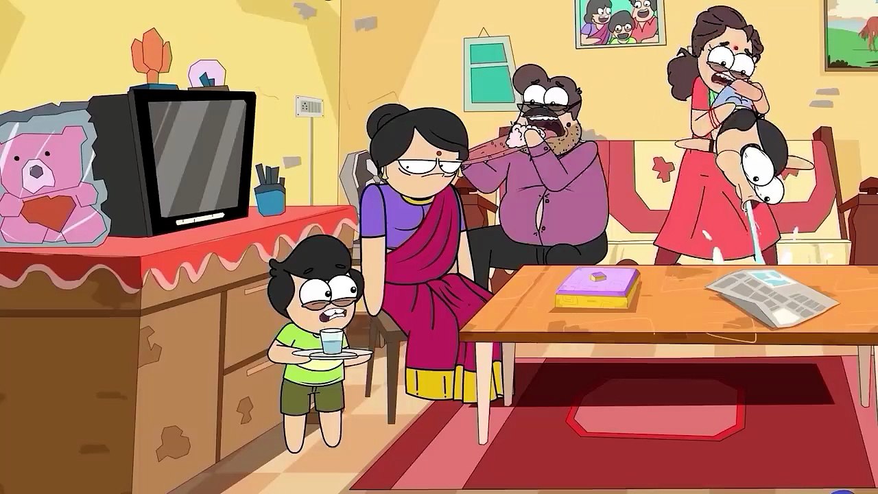 Indian Middle Class families _ Fights _ Drama _ HardToonz - video ...