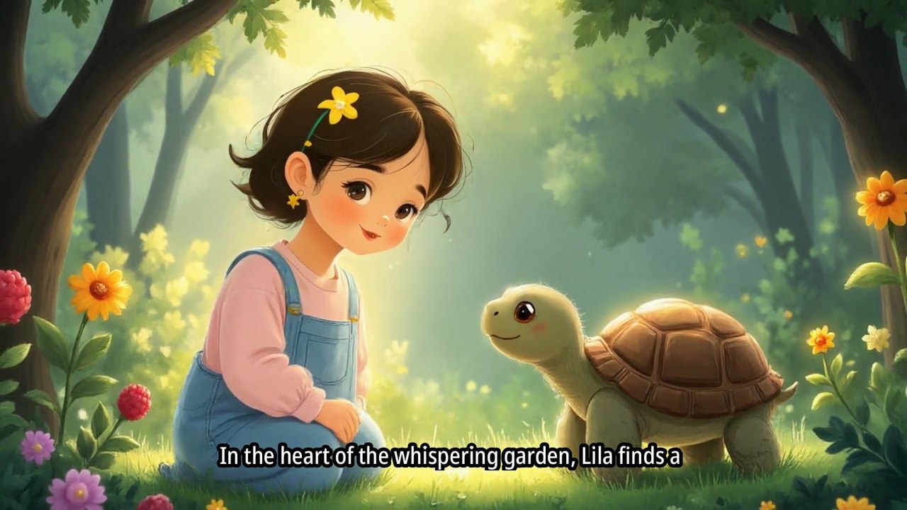 Lila and Mira: A Garden Friendship